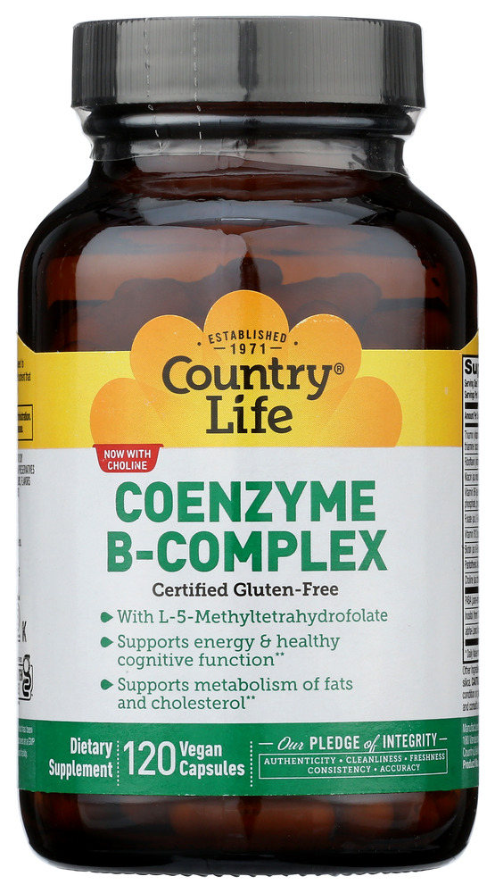 COUNTRY LIFE: Coenzyme B Complex Caps