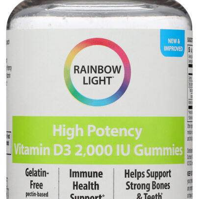 RAINBOW LIGHT: High Potency Vitamin D3 2000 IU Gummies