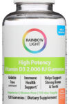 RAINBOW LIGHT: High Potency Vitamin D3 2000 IU Gummies
