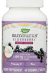 NATURES WAY: Sambucus Elderberry Chewable Tablets For Kids