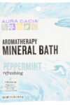 AURA CACIA:  Aromatherapy Mineral Bath Refreshing Peppermint