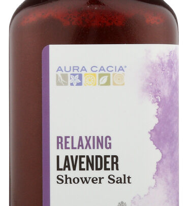 AURA CACIA: Relaxing Lavender Shower Salt