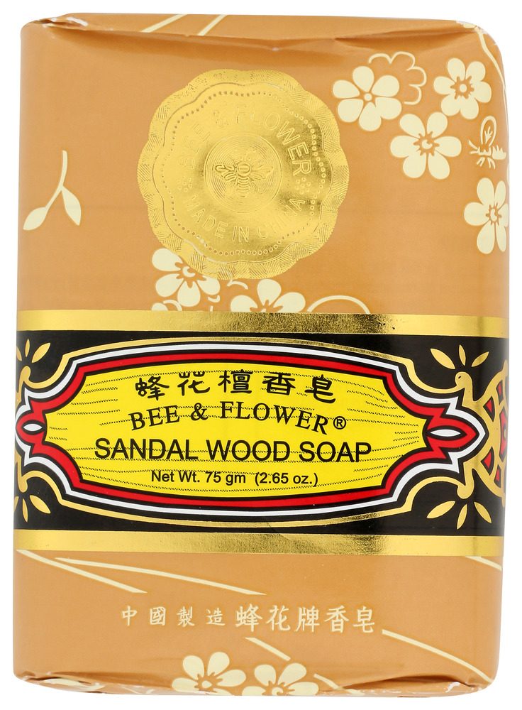 BEE & FLOWER: Sandal Wood Bar Soap