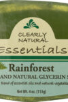CLEARLY NATURAL: Rainforest Pure And Natural Glycerine Soap
