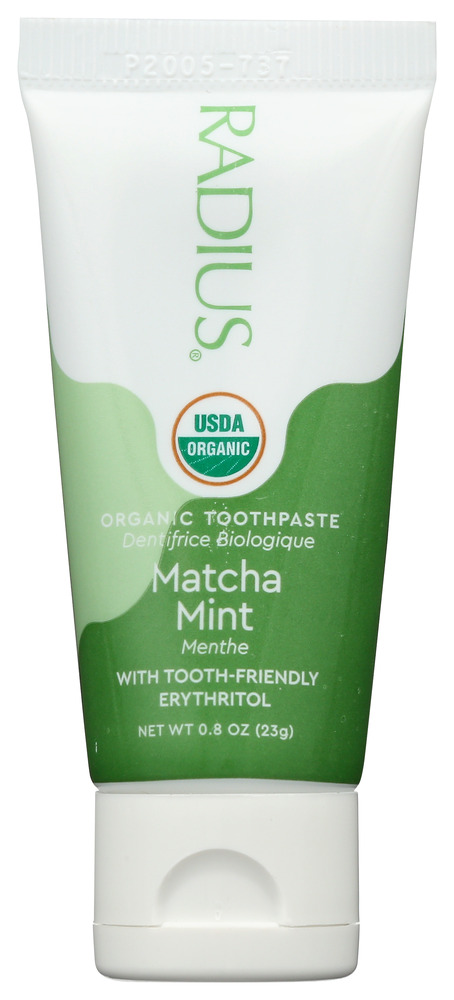 RADIUS: Matcha Mint Organic Toothpaste