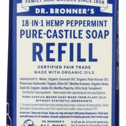 DR. BRONNER'S: Soap Refill Peppermint