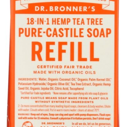 DR. BRONNER'S: Soap Refill Tea Tree