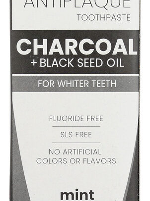 HIMALAYA HERBAL HEALTHCARE: Charcoal & Black Seed Oil Whitening Antiplaque Toothpaste