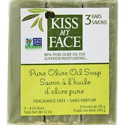 KISS MY FACE: Soap Bar 3Pk Pure Olvo