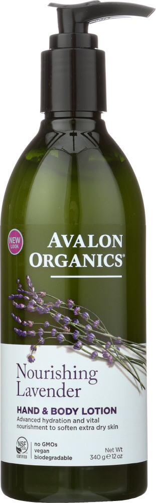 AVALON ORGANICS: Hand & Body Lotion Lavender
