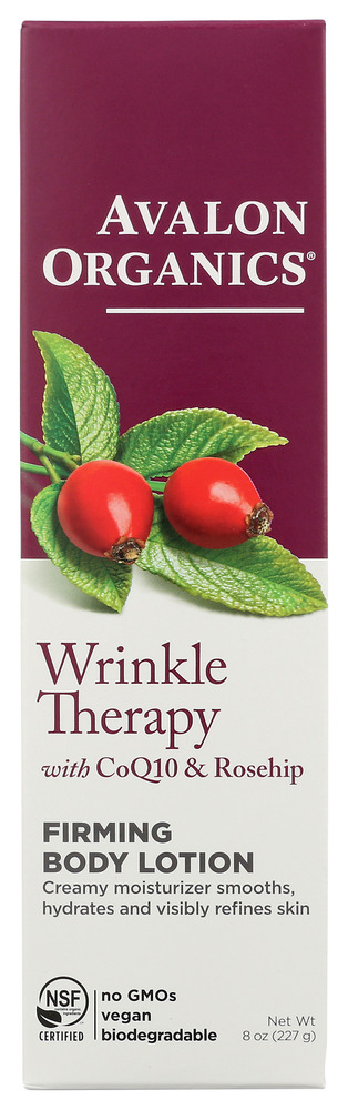 AVALON ORGANICS: Wrinkle Therapy with CoQ10 & Rosehip Firming Body Lotion