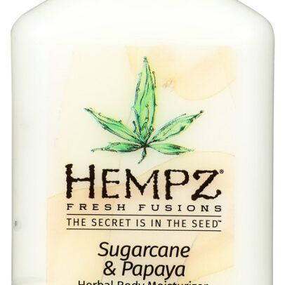 HEMPZ: Travel-Size Sugarcane & Papaya Herbal Body Moisturizer