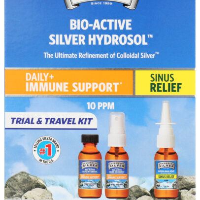 SOVEREIGN SILVER: Bio-Active Silver Hydrosol Trial & Travel Kit