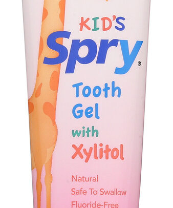 SPRY: Kid's Tooth Gel with Xylitol Natural Bubble Gum