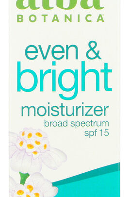 ALBA BOTANICA: Even Advanced Moisturizer SPF 15 Sea Moss