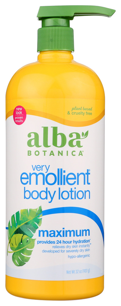 ALBA BOTANICA: Very Emollient Body Lotion Maximum Dry Skin Formula