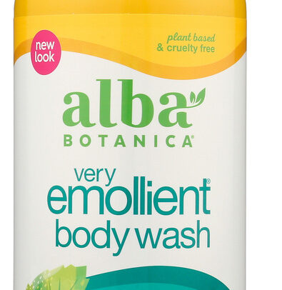 ALBA BOTANICA: Very Emollient Bath & Shower Gel Sparkling Mint