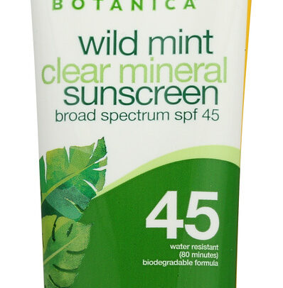 ALBA BOTANICA: Sunscreen Spf45 Mineral Wild Mint Lotion