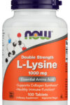 NOW: L-Lysine Double Strength 1000 mg
