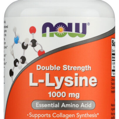 NOW: L-Lysine Double Strength 1000 mg