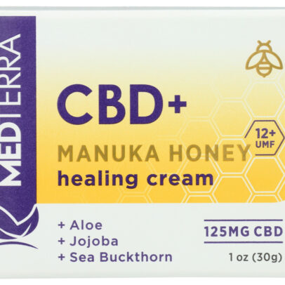 MEDTERRA: Manuka Honey CBD Healing Cream