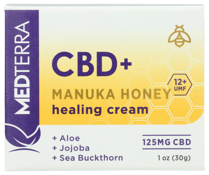 MEDTERRA: Manuka Honey CBD Healing Cream