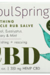 SOULSPRING: Salve Muscle Rub Cbd350mg