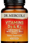 MERCOLA: Vitamins D3 And K2