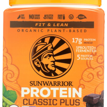 SUNWARRIOR: Protein Powder Classic Plus Chocolate