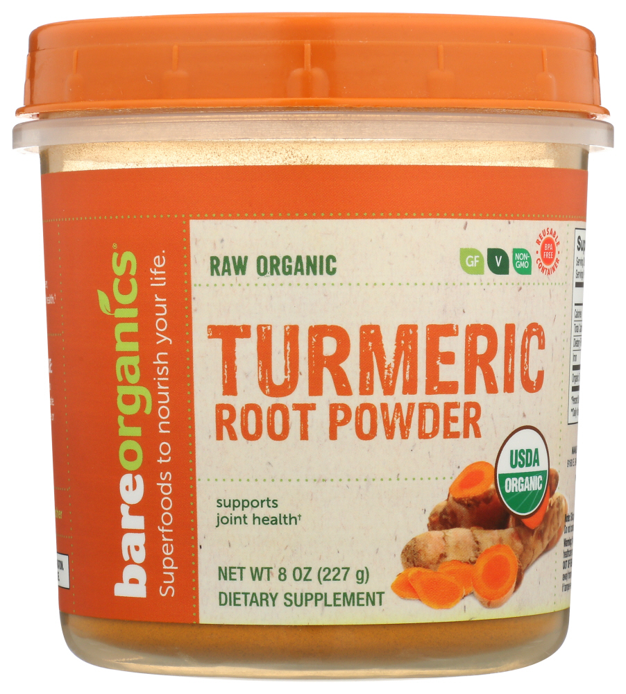 BAREORGANICS: Organic Turmeric Root Powder