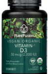 PLANTFUSION: Organic Vitamin D3 50 mcg 2000IU
