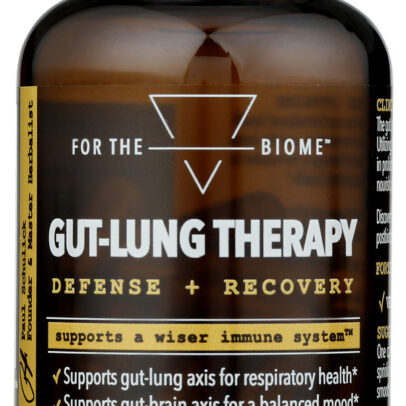 FOR THE BIOME: Gut Lung Therapy