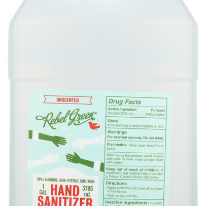 REBEL GREEN: Sanitizer Hand Unscntd