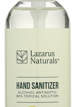 LAZARUS NATURALS: Liquid Hand Sanitizer Spray Lemon
