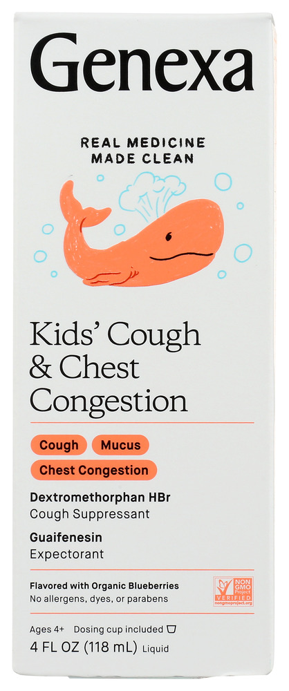 GENEXA: Kids Cough & Chest Congestion