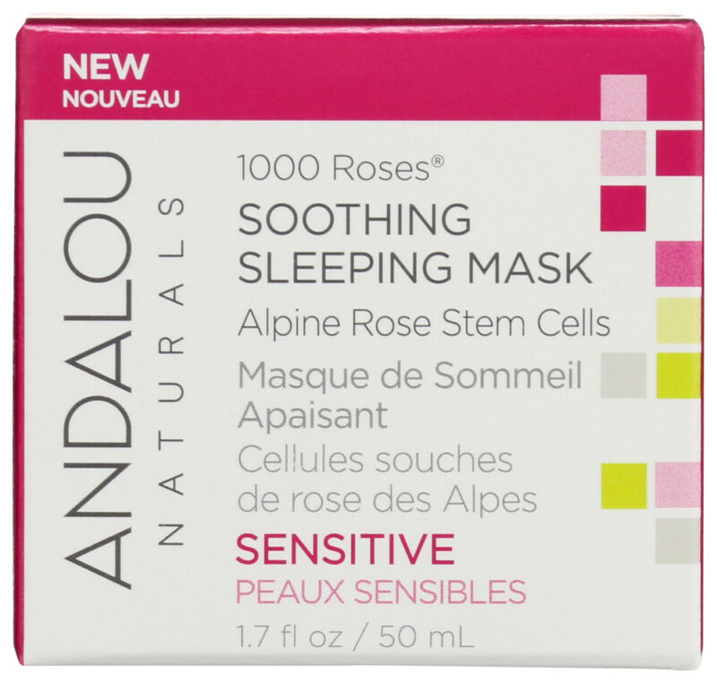 ANDALOU NATURALS: Mask Sleep Roses Soothing