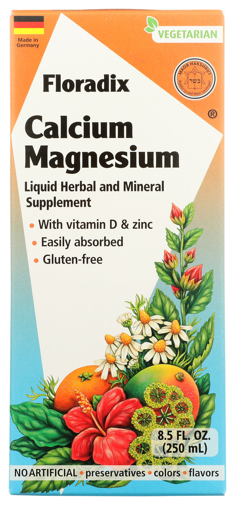 SALUS: Calcium and Magnesium Liquid Herbal and Mineral Supplement