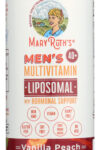 MARYRUTHS: Mens 40Plus Multivitamin Liposomal Vanilla Peach
