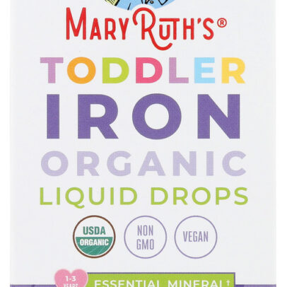 MARYRUTHS: Organic Toddler Iron Liquid Drops Grape
