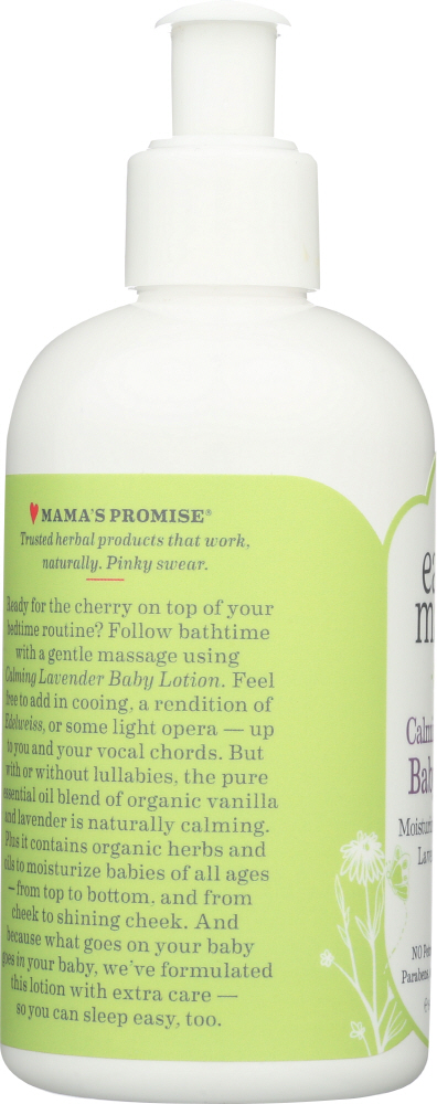 EARTH MAMA ANGEL BABY: Lotion Baby Calmng Lavndr
