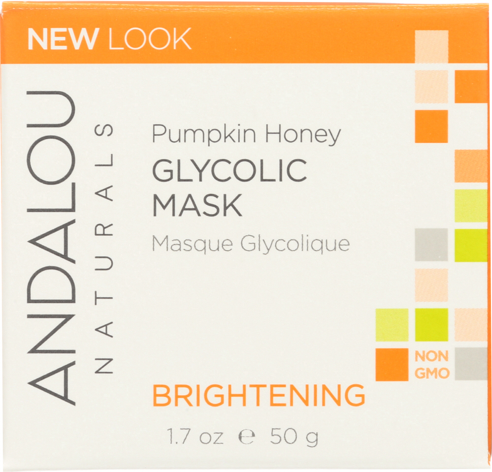 ANDALOU NATURALS: Glycolic Mask Pumpkin Honey Brightening