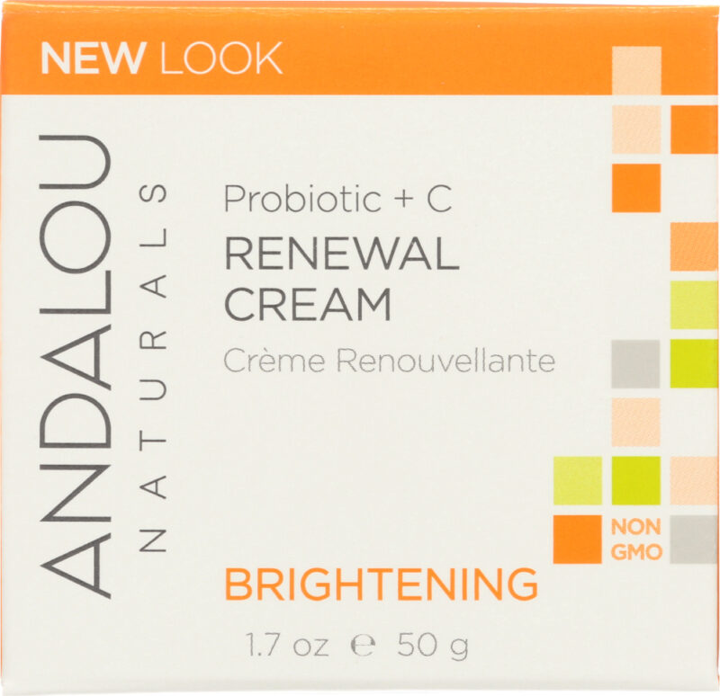 ANDALOU NATURALS:  Renewal Cream Probiotic + C Brightening