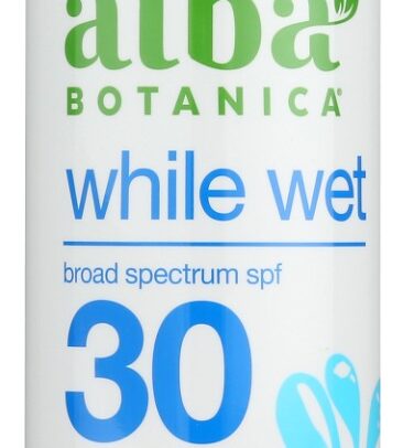 ALBA BOTANICA: While Wet Spf 45 Sunscreen Spray