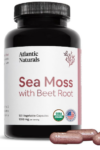 ATLANTIC NATURALS: Organic Sea Moss With Beet Root Capsules