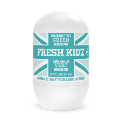 FRESH KIDZ: Green Fragrance Free Roll On Deodorant