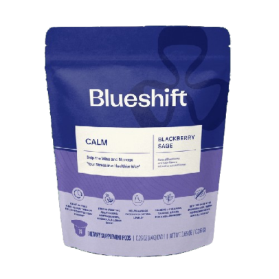 BLUESHIFT NUTRITION: Calm Blackberry Sage 14Ct