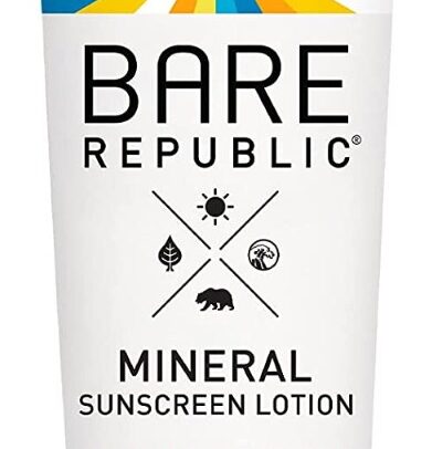 BARE REPUBLIC: Mineral SPF 50 Body Sunscreen Lotion