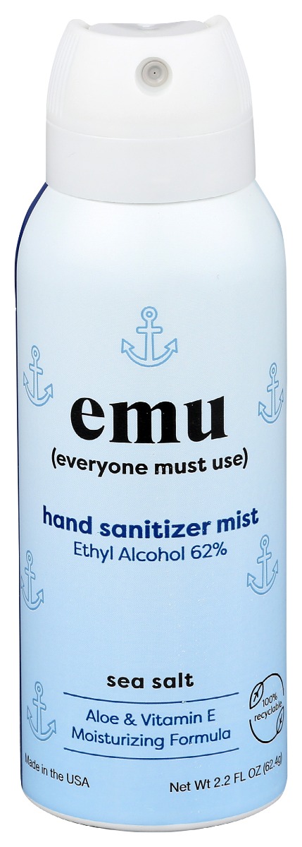 EMU: Sea Salt Hand Sanitizer Mist