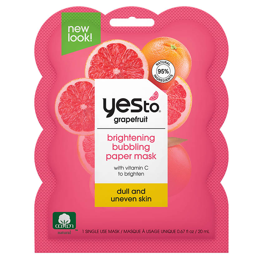 YES TO: Mask Paper Grapefruit