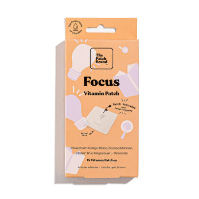 THE PATCH BRAND: Stress Focus Vitamin Patch